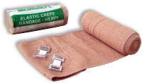 FASTAID CREPE BANDAGE HEAVY 5CM BROWN